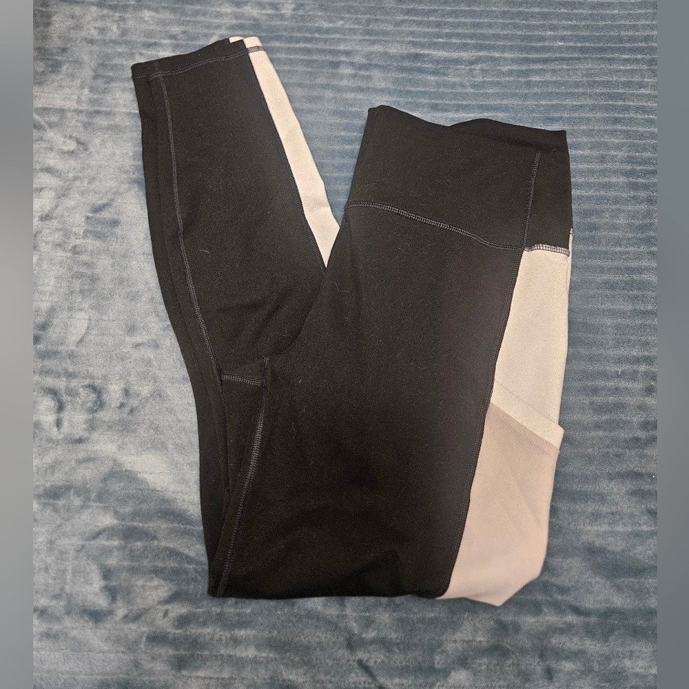 Powerhold By Fabletics Tri Colored Leggings With Pockets!
